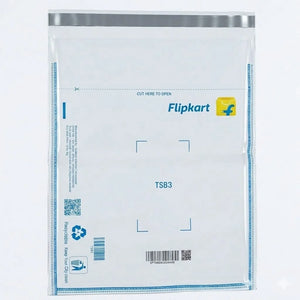 Flipkart Branded Transparent Courier TSB3 inches Bags