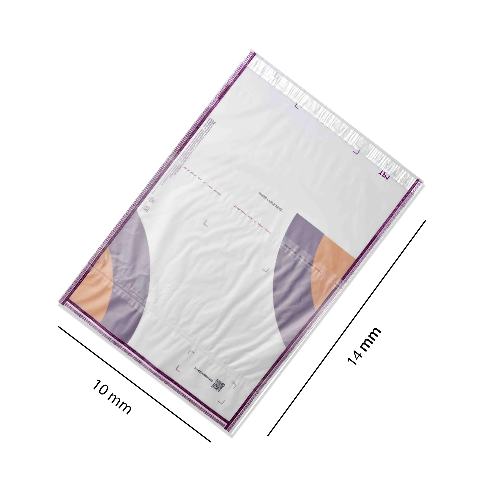 Meesho Branded Transparent Courier Bags – Multiple Sizes