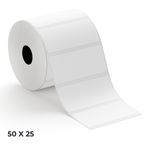 Direct Thermal Label Roll 50x25mm
