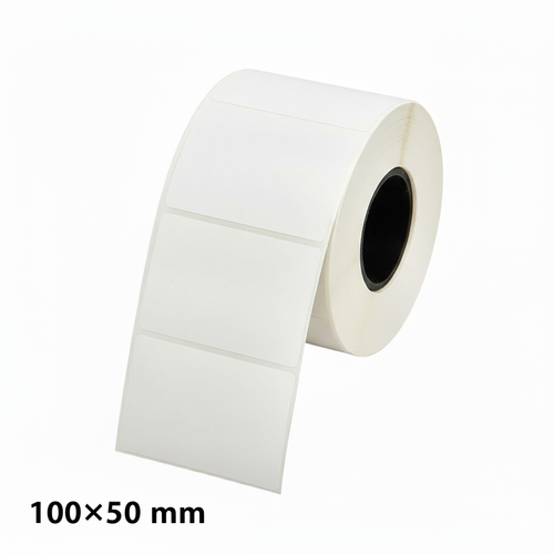 Direct Thermal Label Roll 100x50mm