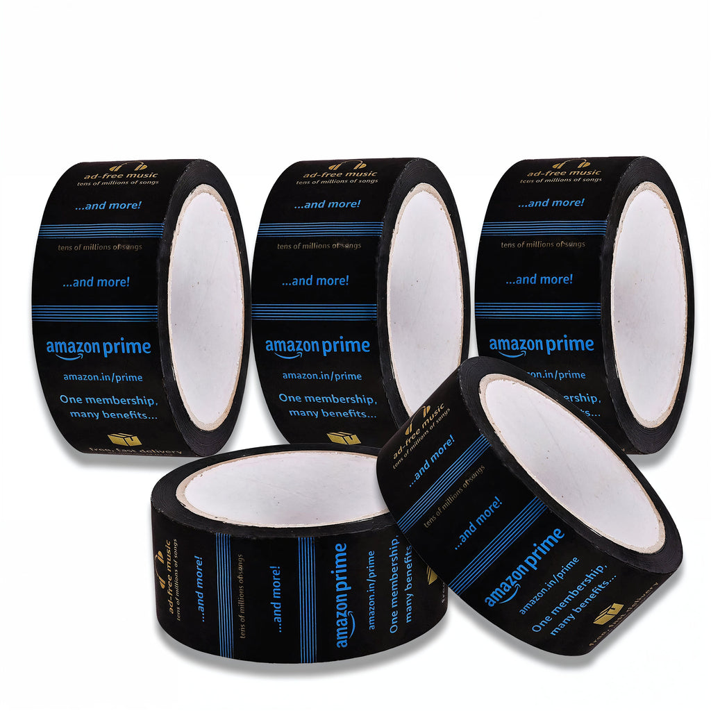 Amazon Prime Printed Packing Tape – 3 Inch Width - 80 MTR