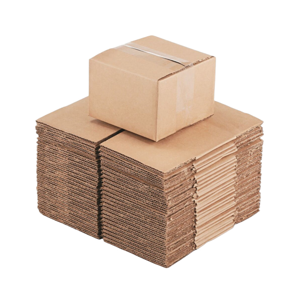Corrugated Brown Packing Boxes – Durable Shipping & Packaging Cartons (Multiple Sizes)